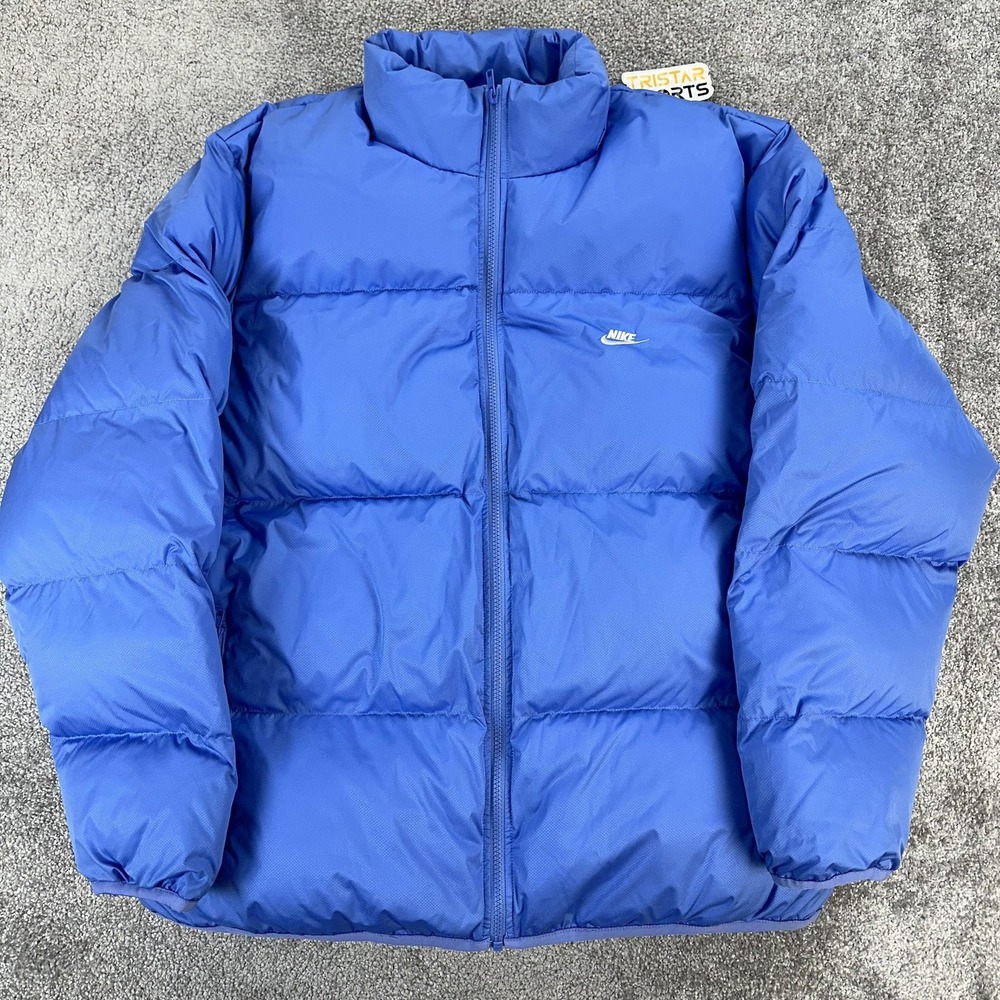 Nike Jacket Mens XL Blue Sportswear Synthetic Fill Puffer Loose Fit FB7368-450